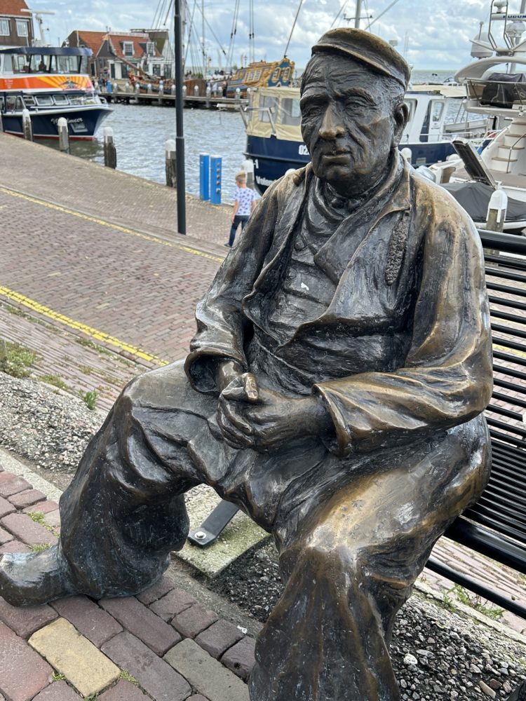 De Bap: The Old Man Who Watches Over Volendam’s Harbour