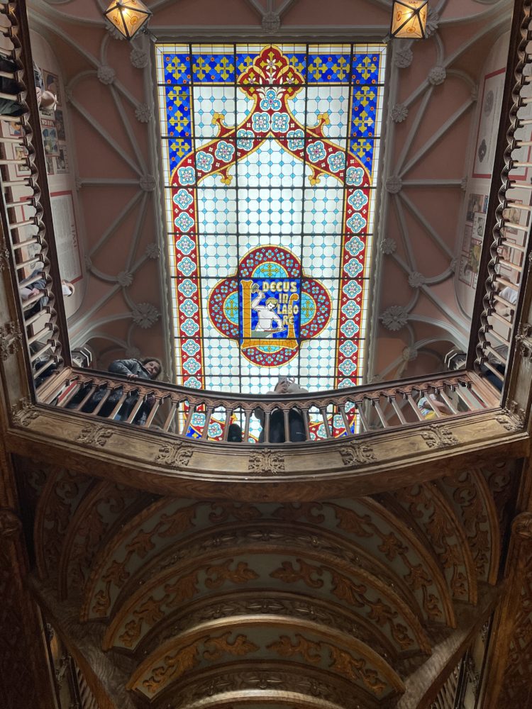 The Lello Bookshop in Porto: A Beautiful Bookstore with a Neo-Gothic Interior and a Painted Plaster Ceiling