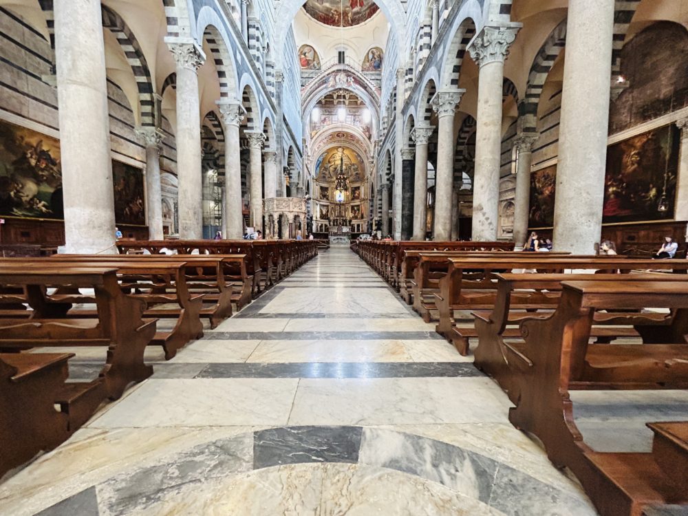 The Splendor of the Pisa Cathedral Interior